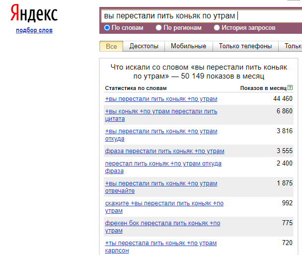 Источник скриншотов: wordstat.yandex.ru/