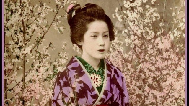 Знатная японка в старину