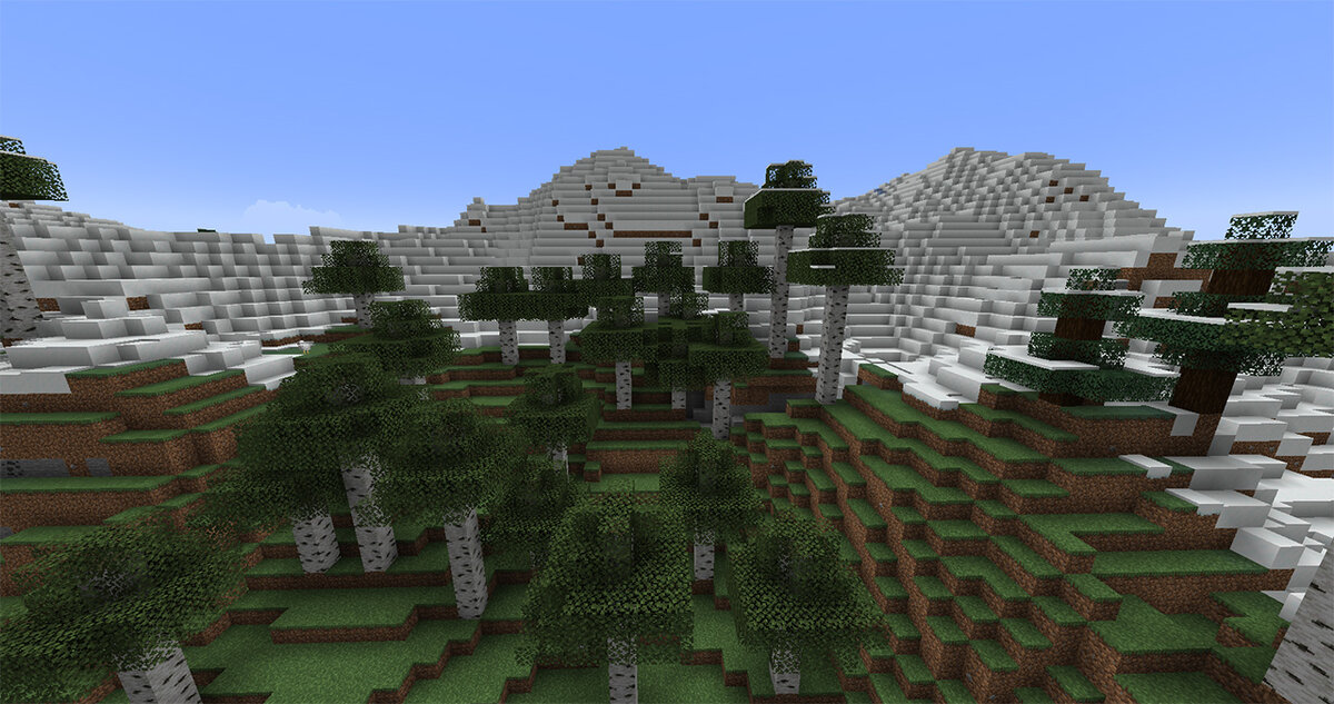 Как выглядит новый биом в майнкрафте Выпущен тестовый снапшот Minecraft 1.18 с новой генерацией мира MinecraftMain.Ru