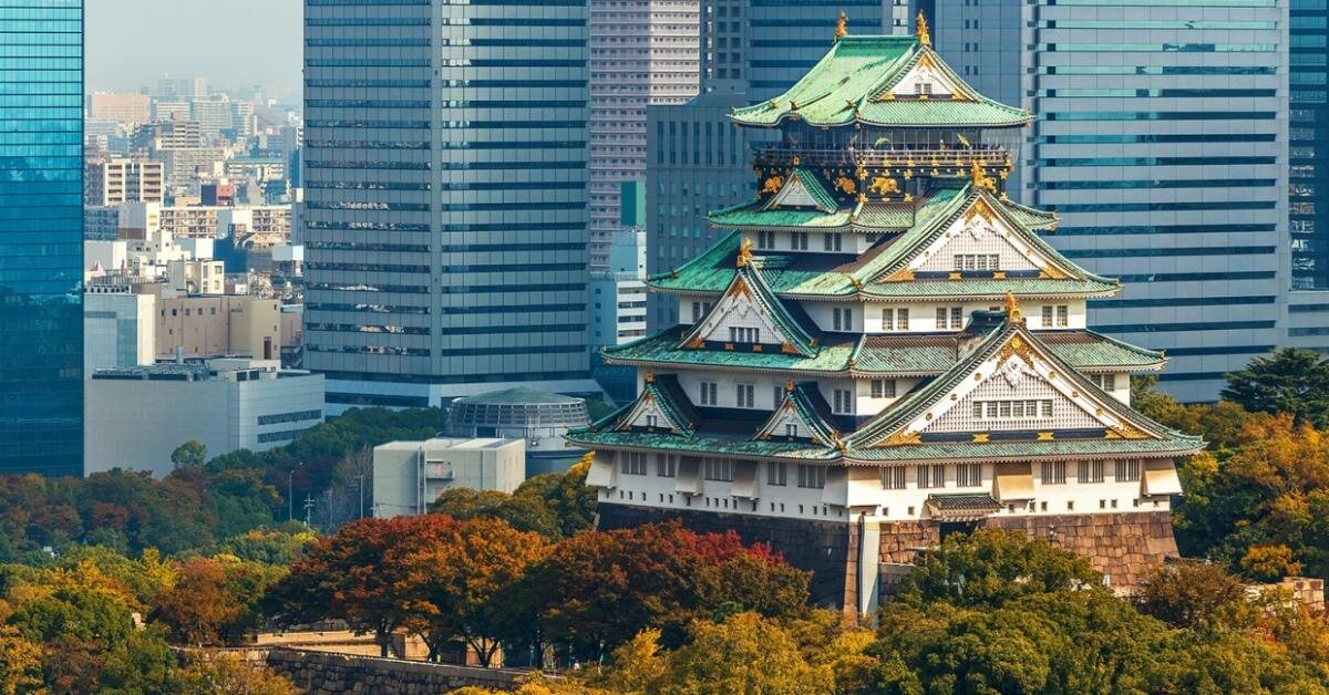 Япония высокое страна. Осака Япония. Osaka город в Японии. Осакский замок в Японии. Префектура Осака Япония.