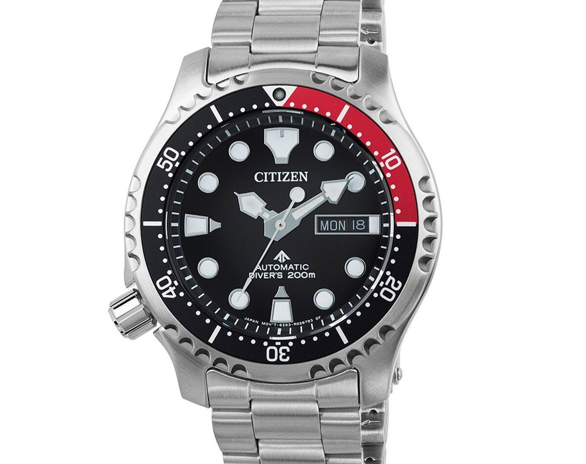 Первые часы в сегодняшней подборке - прекрасные дайверские Citizen Promaster Marine Automatic