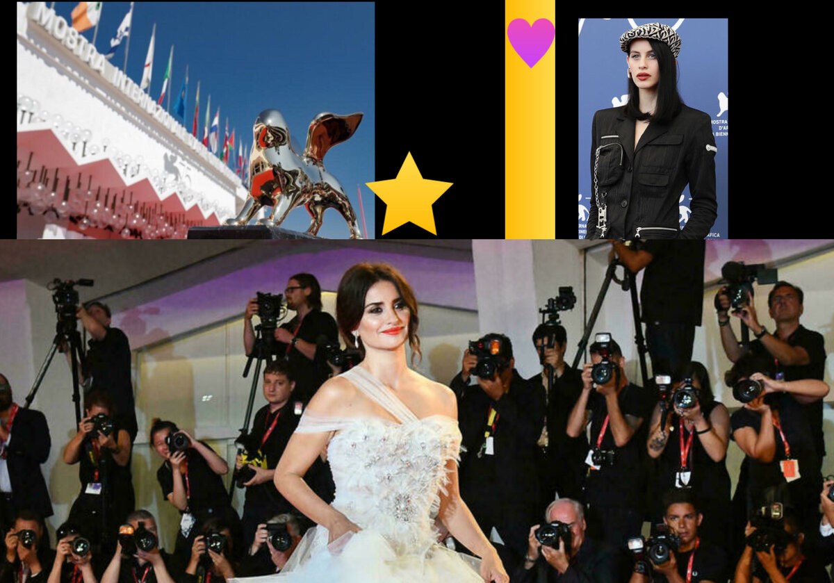 Пенелопа Круз и Милена Смит на венецианской Мостре- фотоколлаж автора 