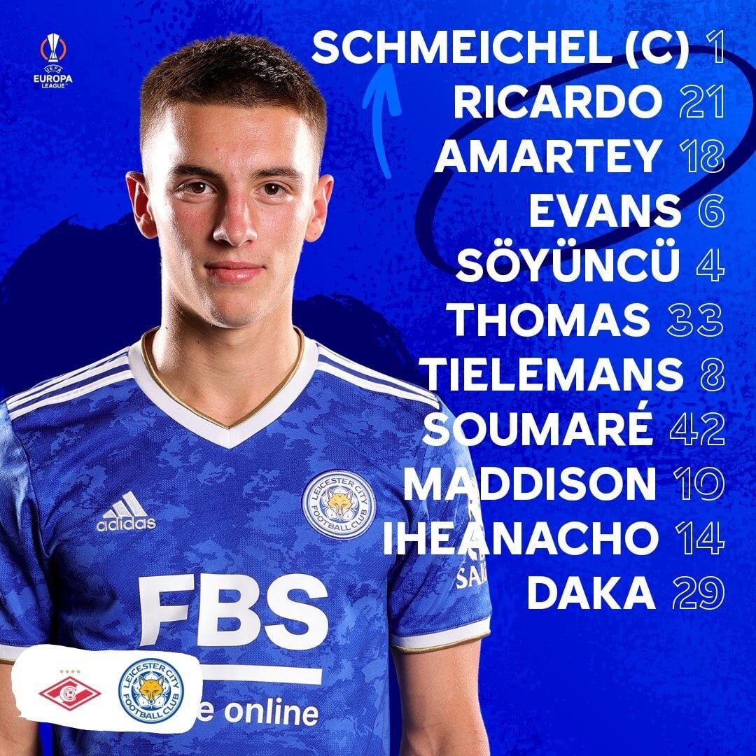 Состав ФК Лестер