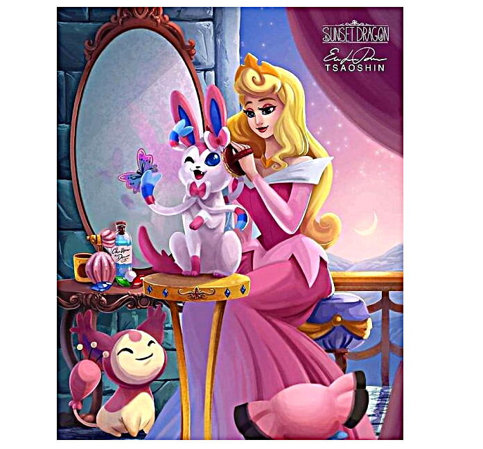 Автор TsaoShin. Листайте галерею, чтобы увидеть Золушку. 