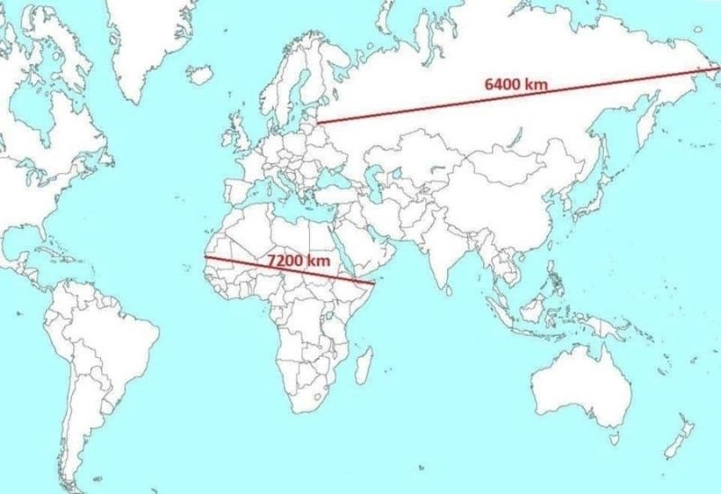 Карта мира не отражает реальных размеров государств. Вы знали об этом ?