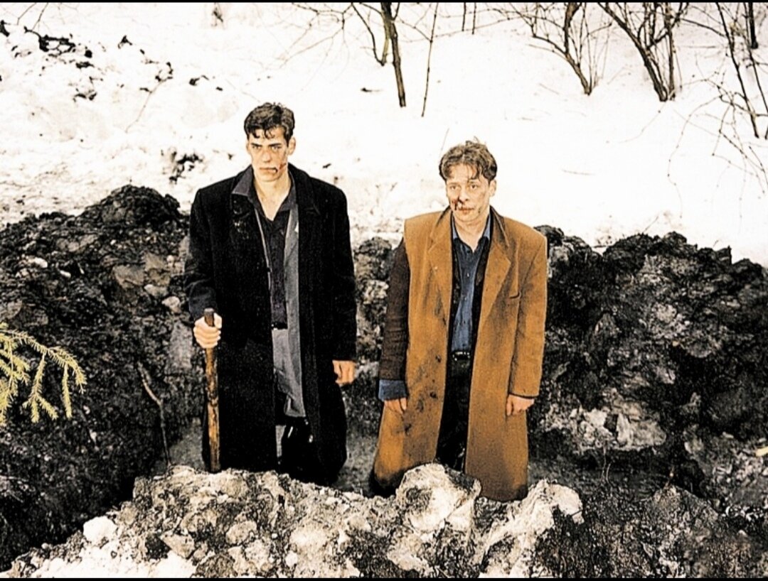 Кадр из легендарного сериала "Бригада"