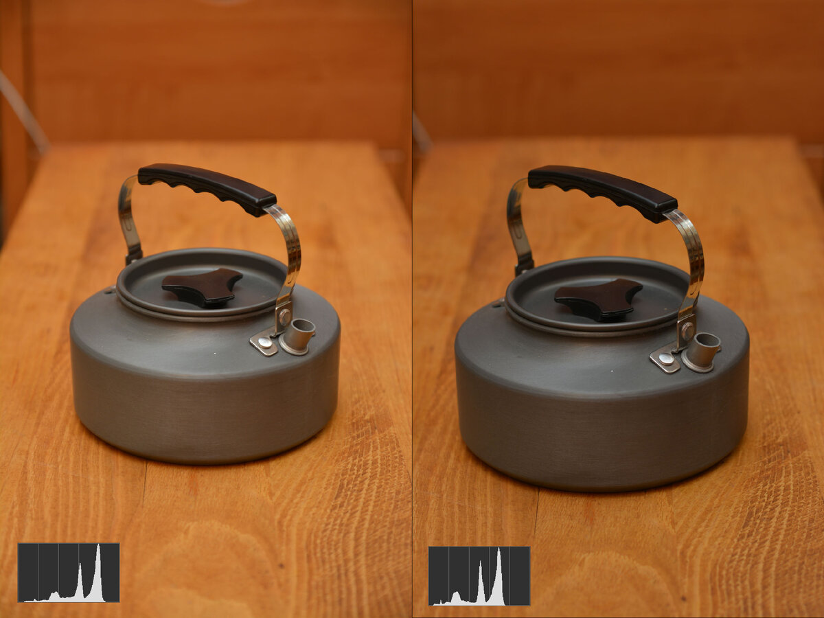 Слева - объектив для APS-C матриц. Справа - полнокадровый "полтинник".