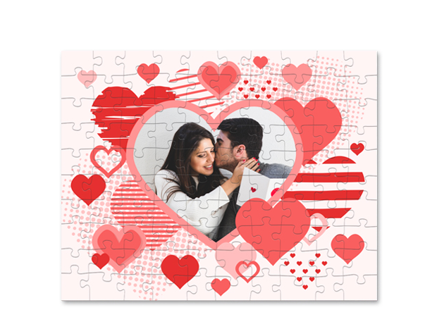 Пазл с вашим фото Love, 990 руб.