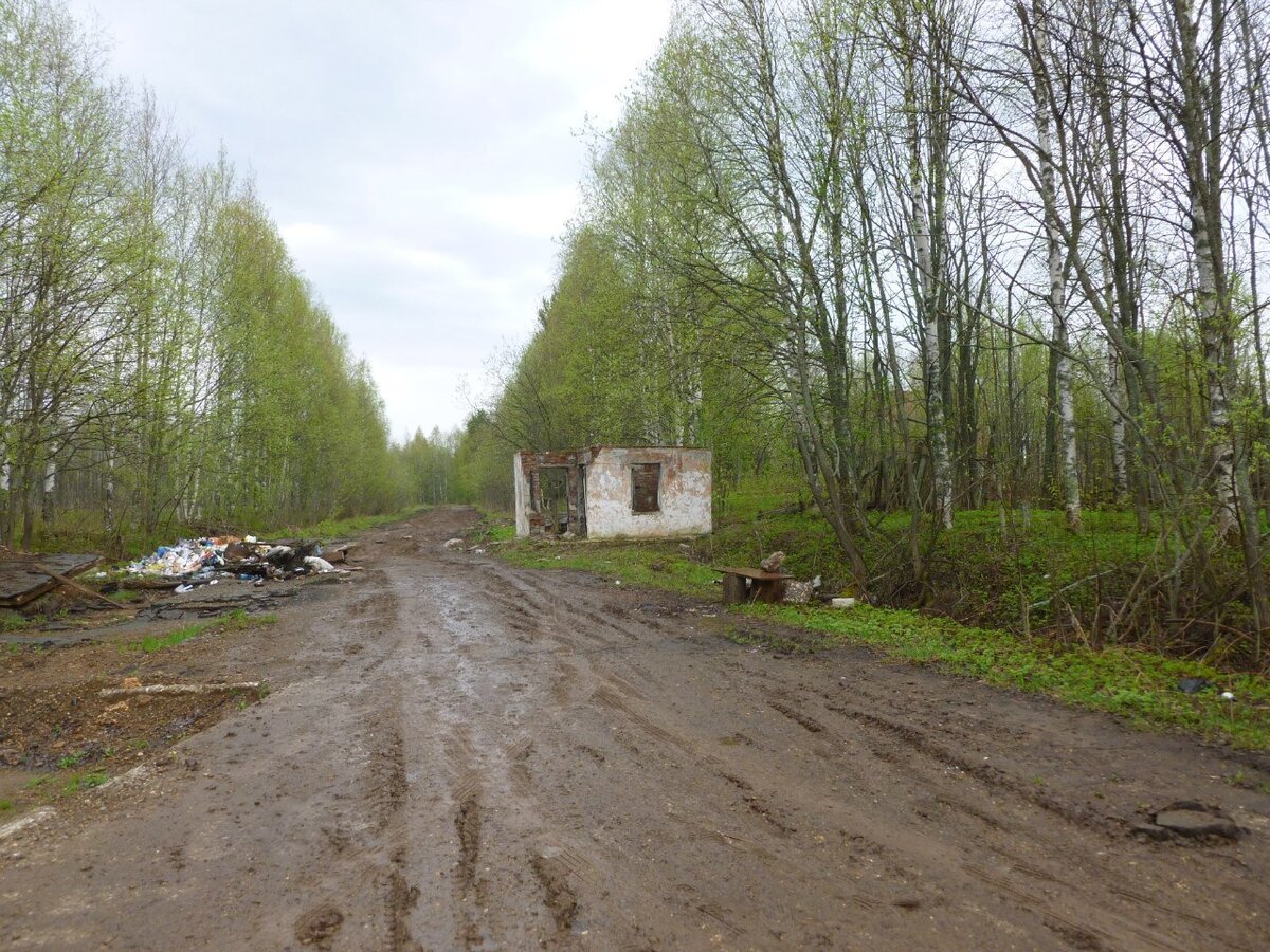 Вид на КПП с Бетонки