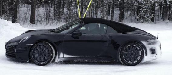 Porsche 911 Cabrio Facelift