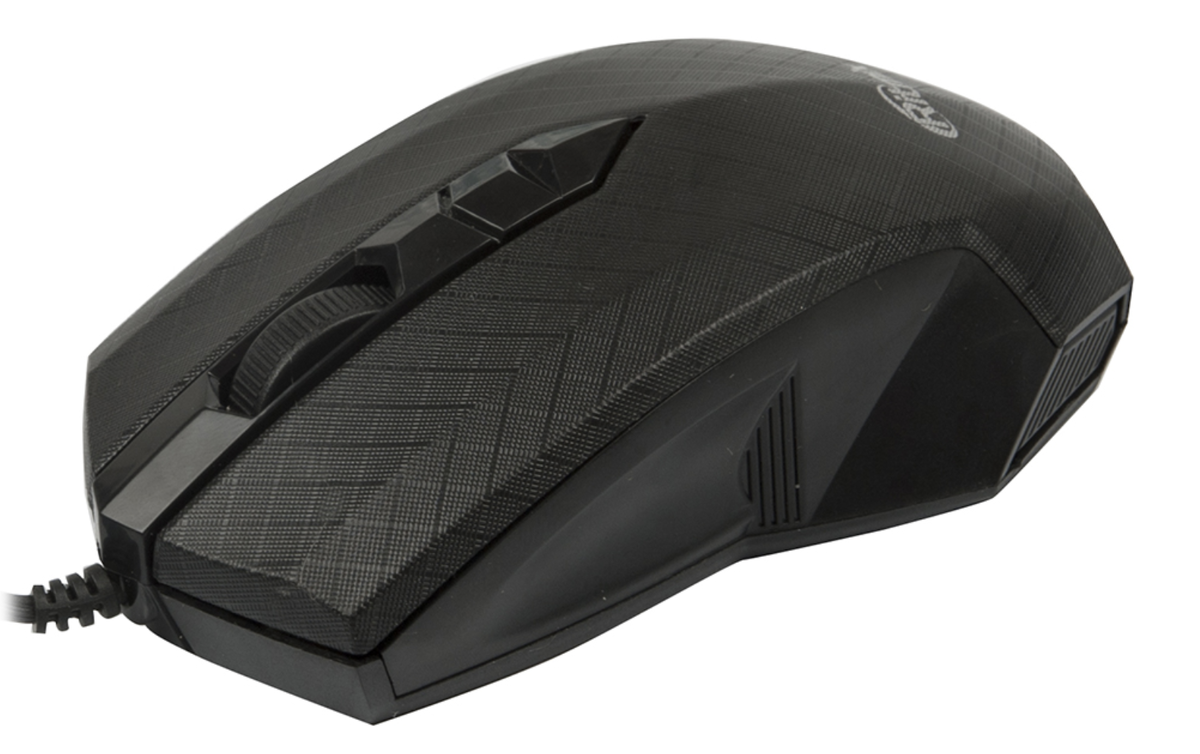 Проводная оптическая компьютерная мышь Ritmix ROM-202.