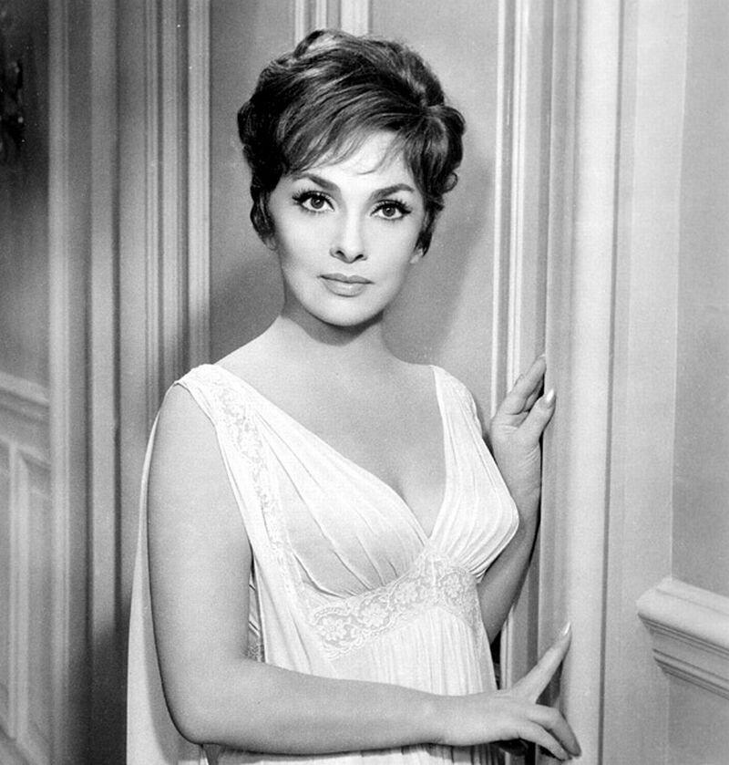 Итальянская актриса Джина Лоллобриджида.