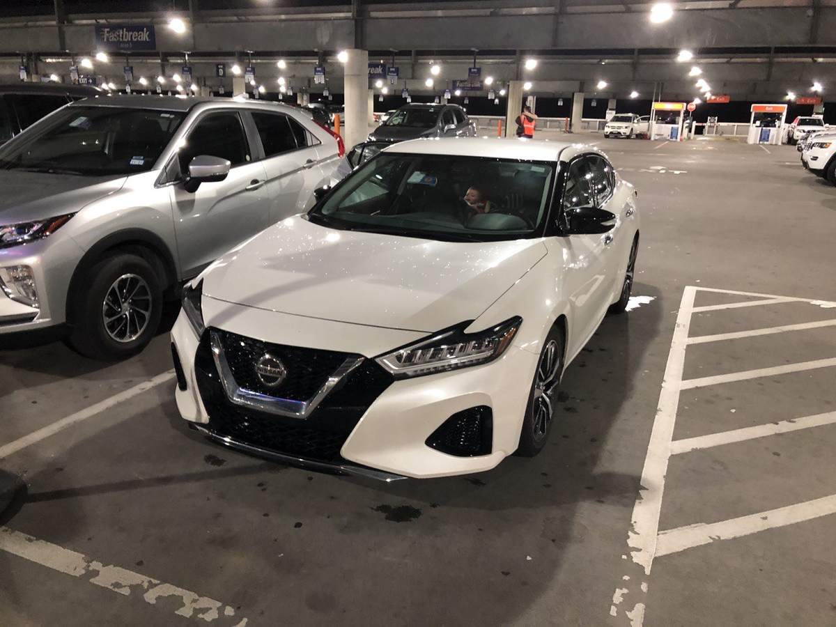 Арендованный Nissan Maxima