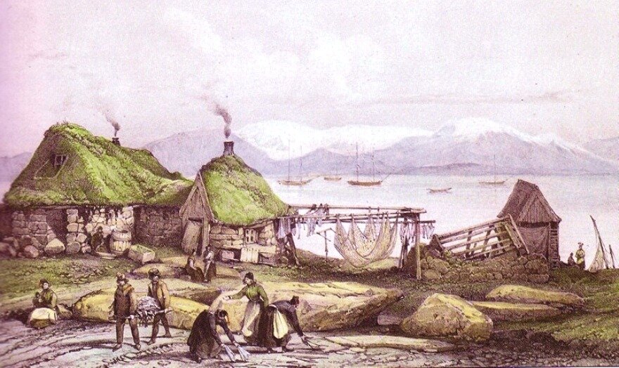 Примерно в таких обстоятельствах могла ждать смерти героиня романа