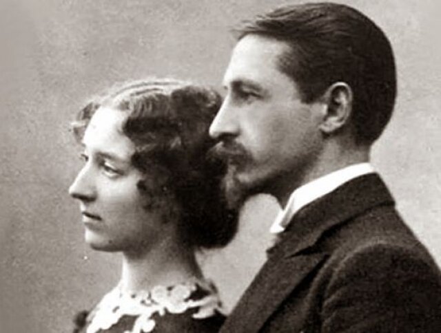 Бунин с женой. Фото из открытых источников