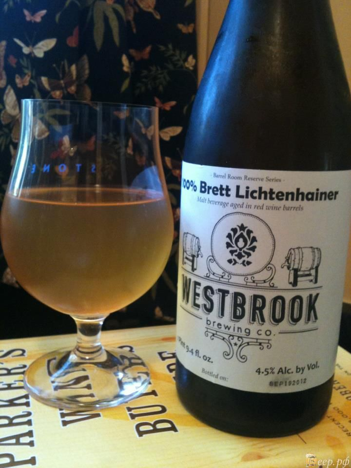 "100% Brett Lichtenhainer" От Американской пивоварни Westbrook.