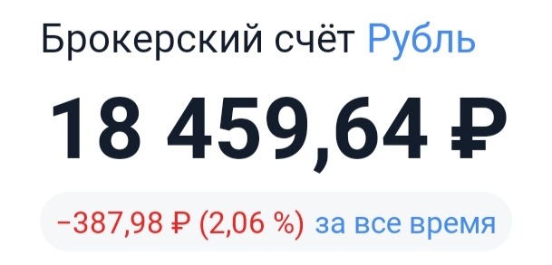 Общая сумма портфеля