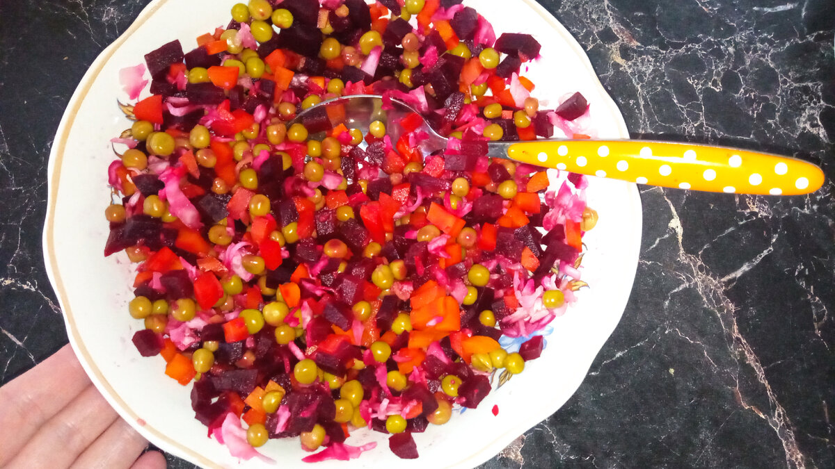 Общая порция на всех.