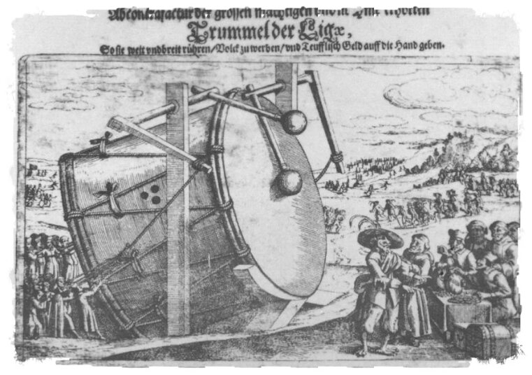 Der Trommler schlägt Parade, Die seid'nen Fahnen weh'n, Jetzt heißt's ohne Grund und Gnade
Ins Feld spazieren geh'n.