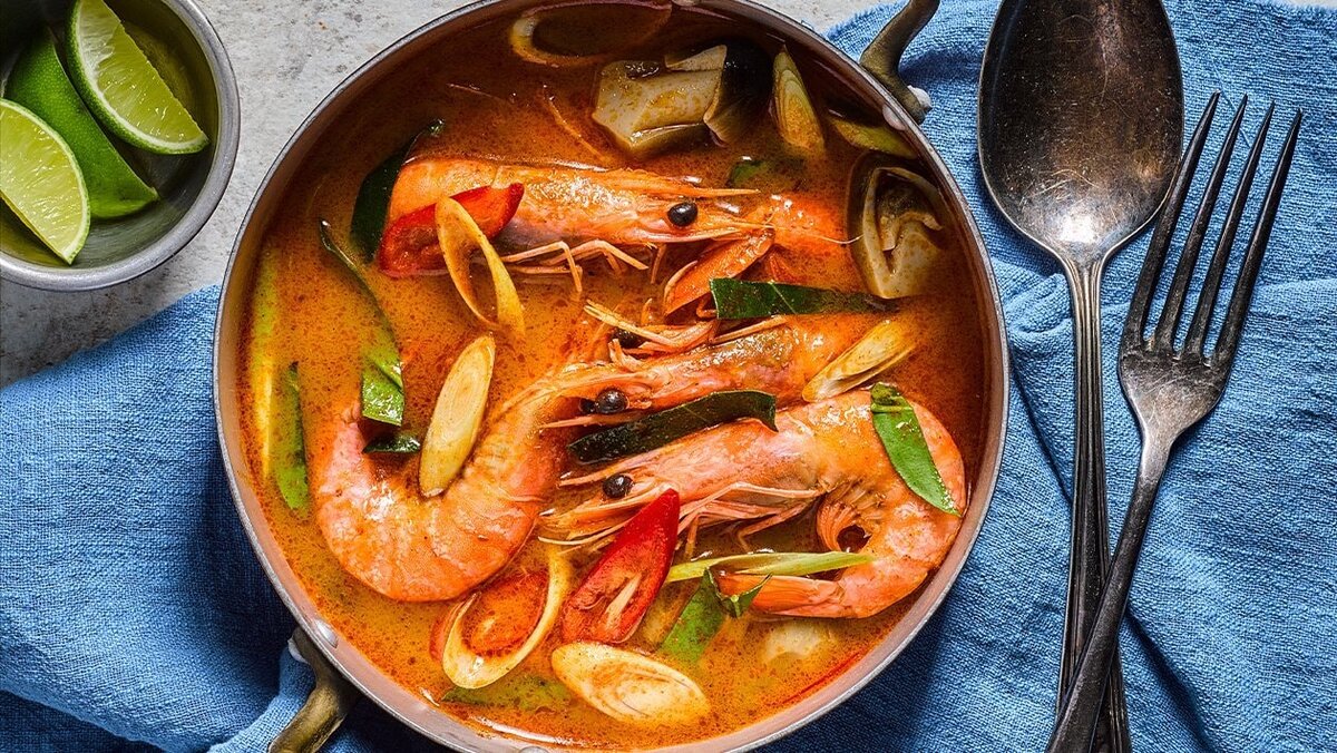 Суп tom yum самый популярный в мире