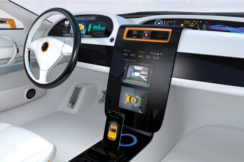 Автоматическая парковка на фото в деле.