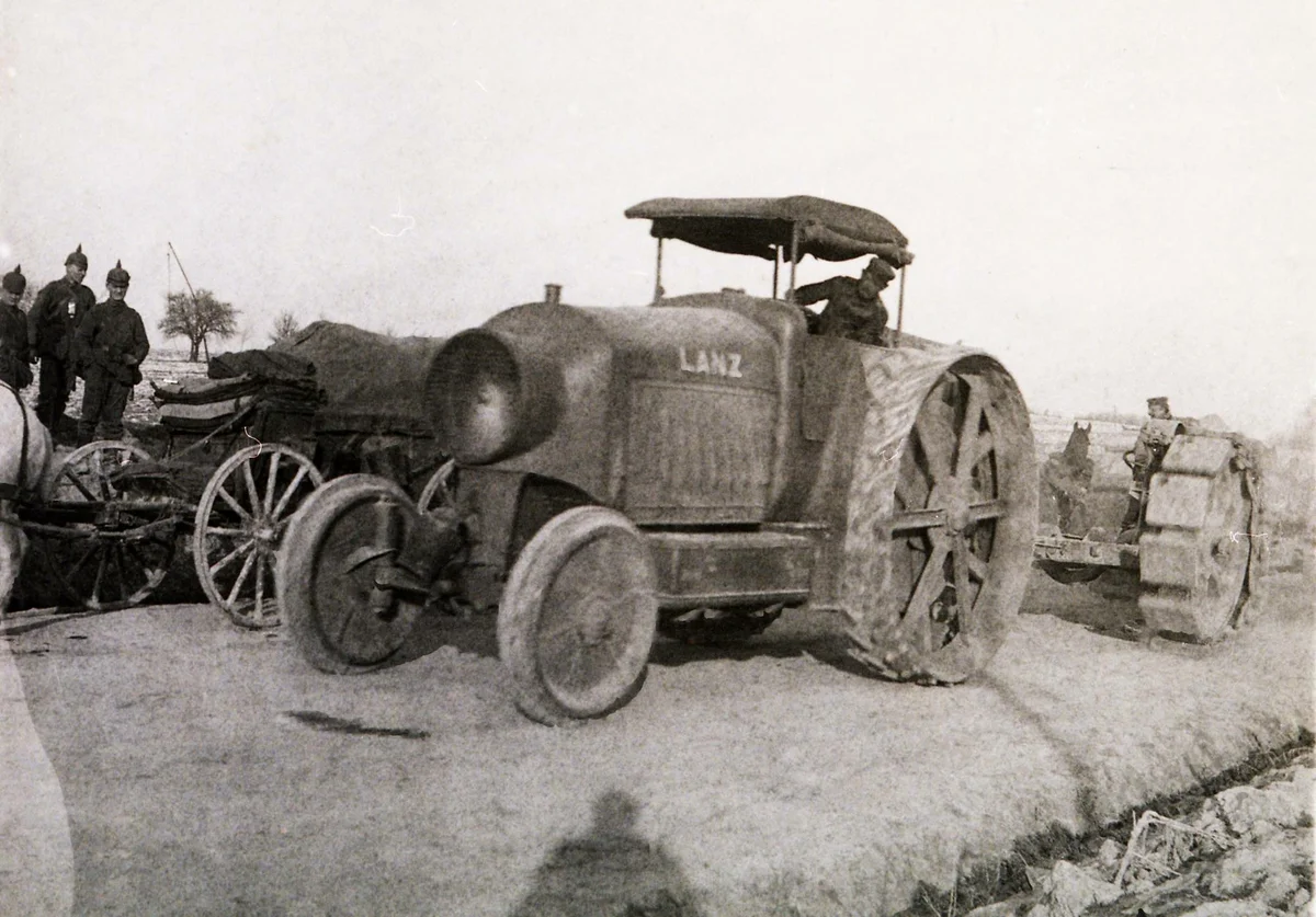 Kraftzugmaschine Landbaumotor Lanz 80 PS typ 1914 (Lanz LC)