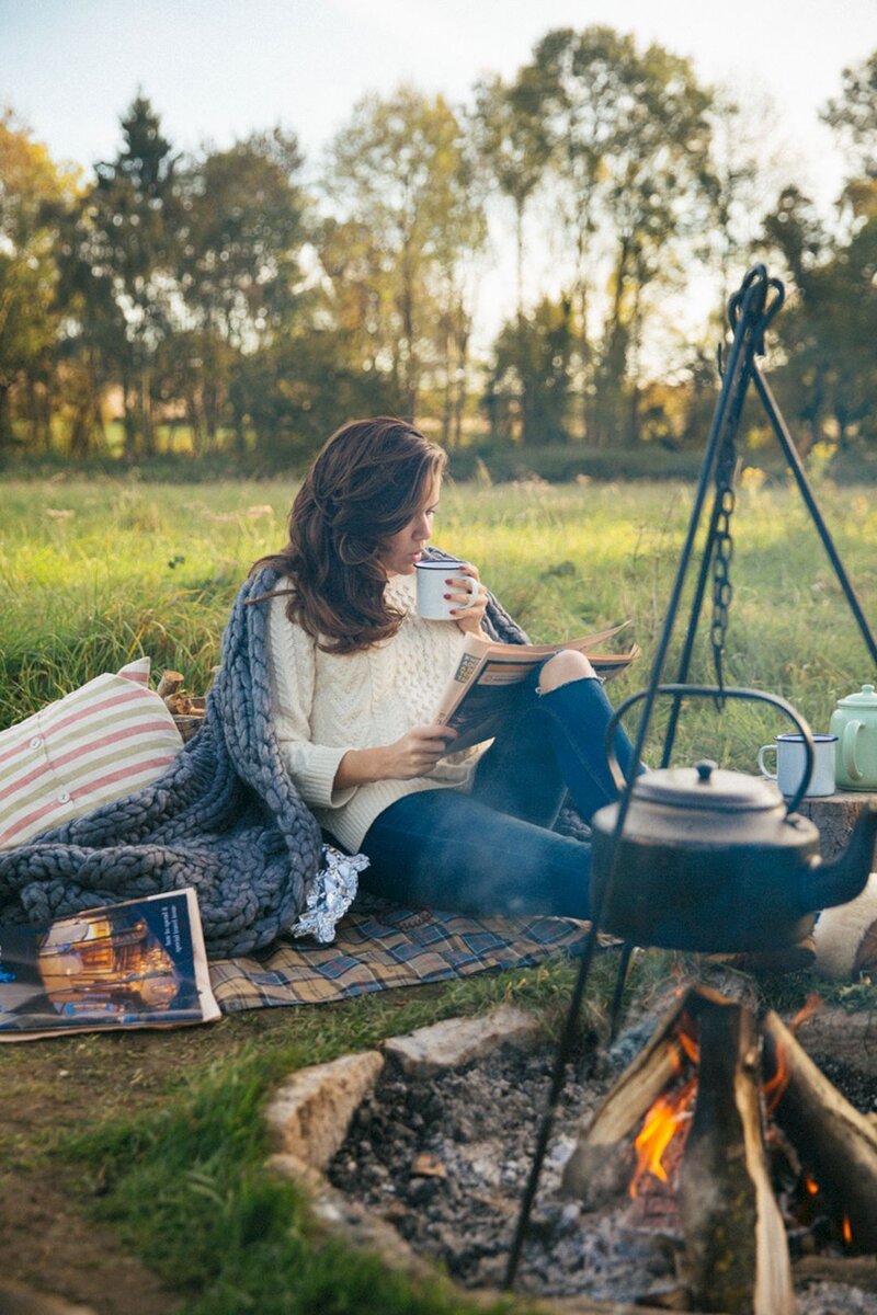 Какая же чудесная пора - время уютных пледов и горячих напитков.