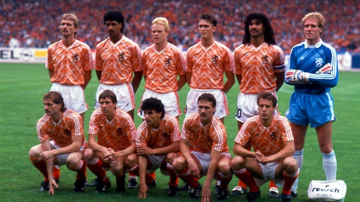 Сборная Голландии - Чемпион Европы 1988 года