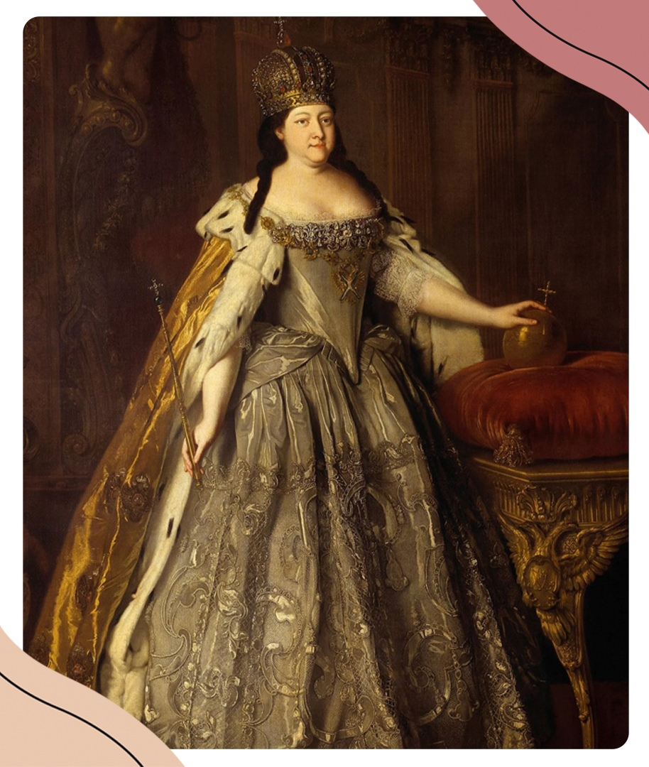 Портрет императрицы Анны Иоанновны. Луи Каравак 