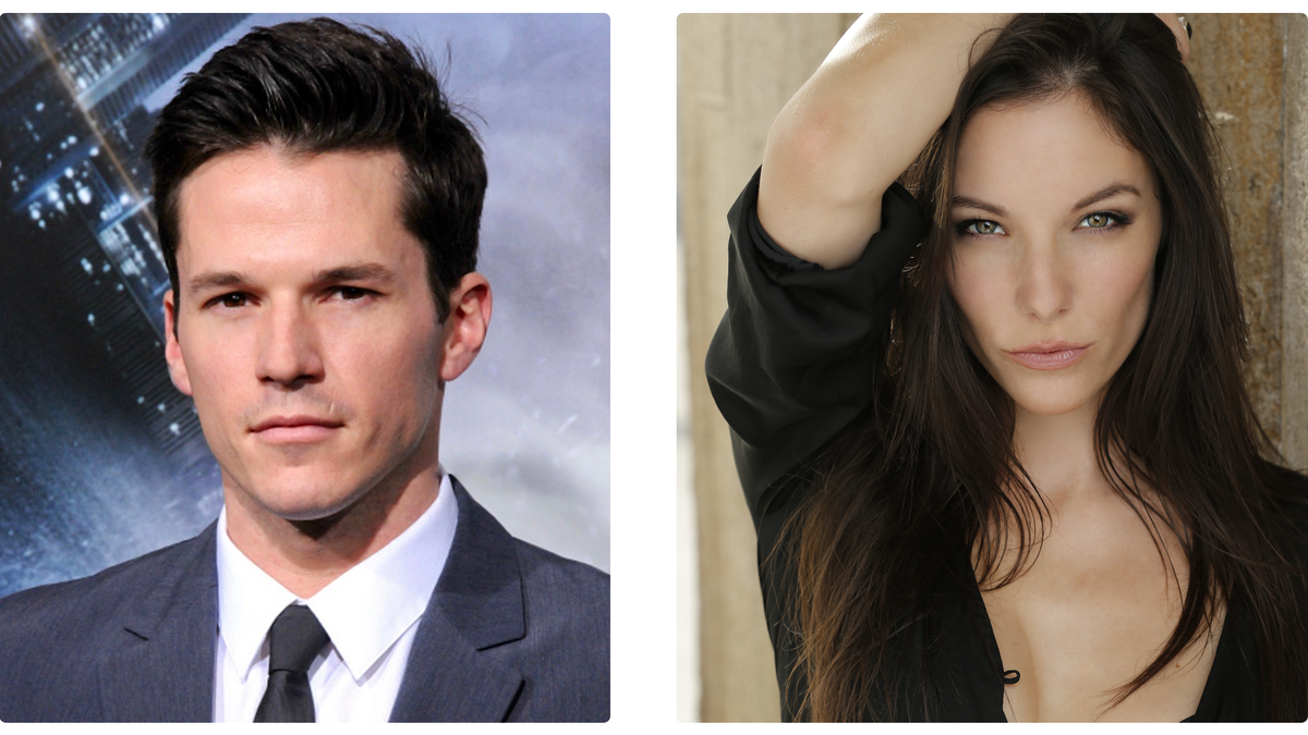 Марк Гапка и Меган Дэвис