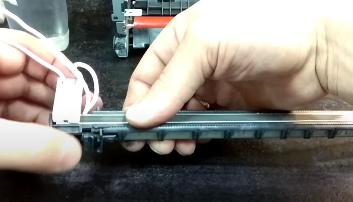 Фото 23. Тонер пропекается хорошо и текст не смазывается