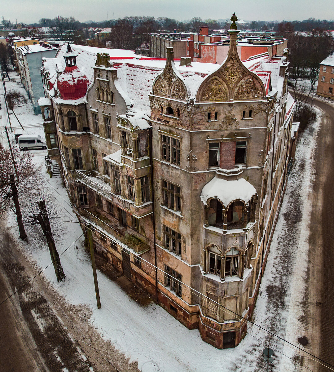 Советск. "Дом, в котором родился Армин Мюллер-Шталь"