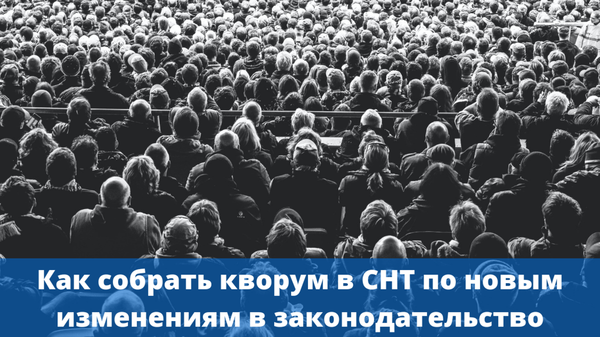 Кворум в снт