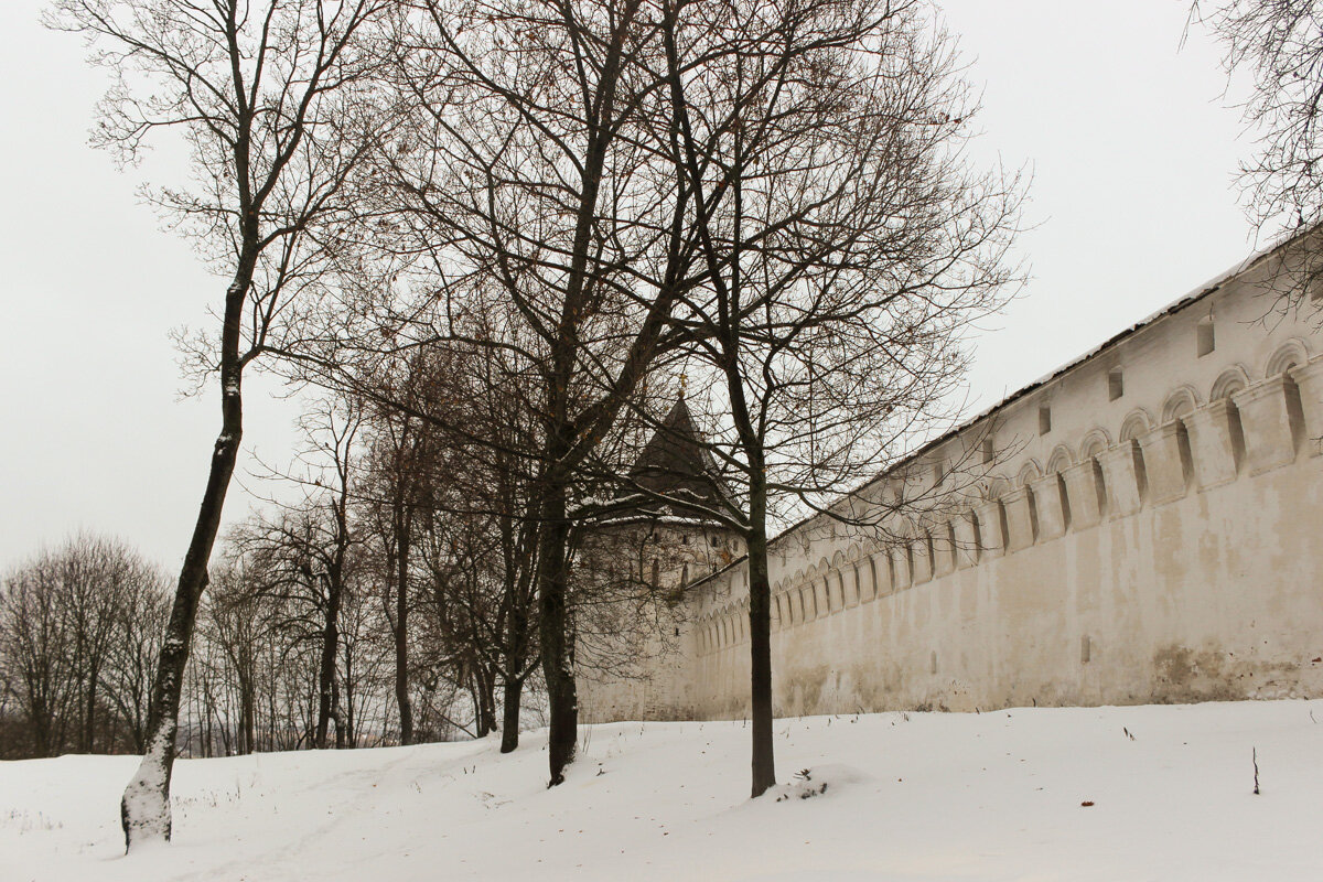 Современные стены сооружены в середине XVII века