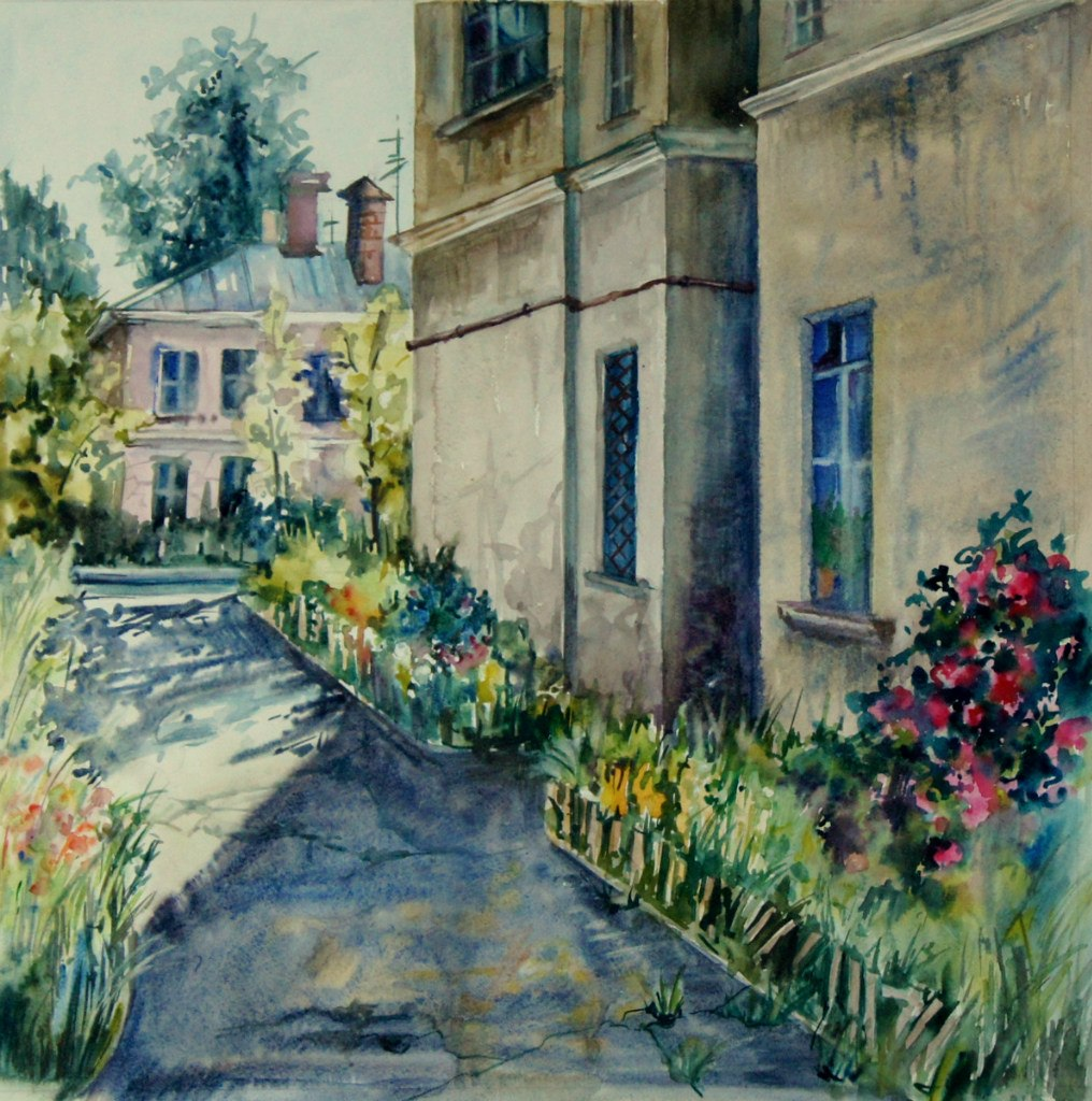 Художник Инна Зюзина, акварель