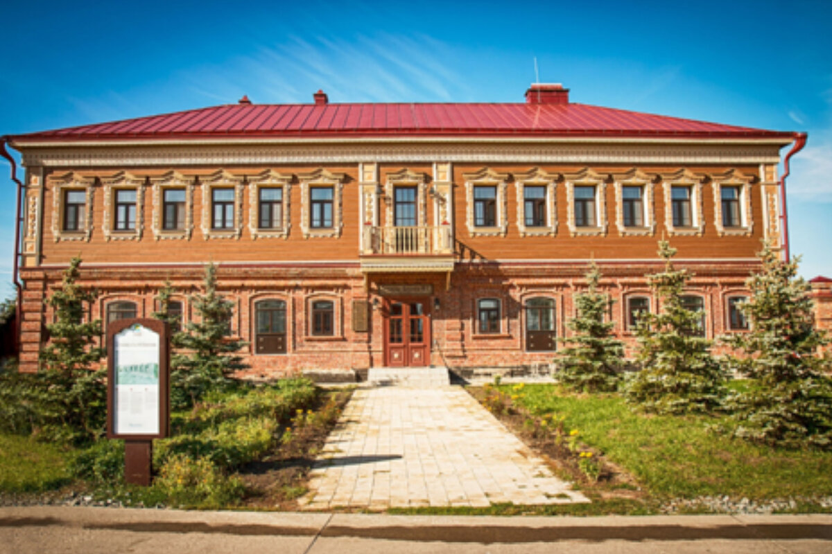 Дом купца Каменева. Сейчас здесь располагается гостиница