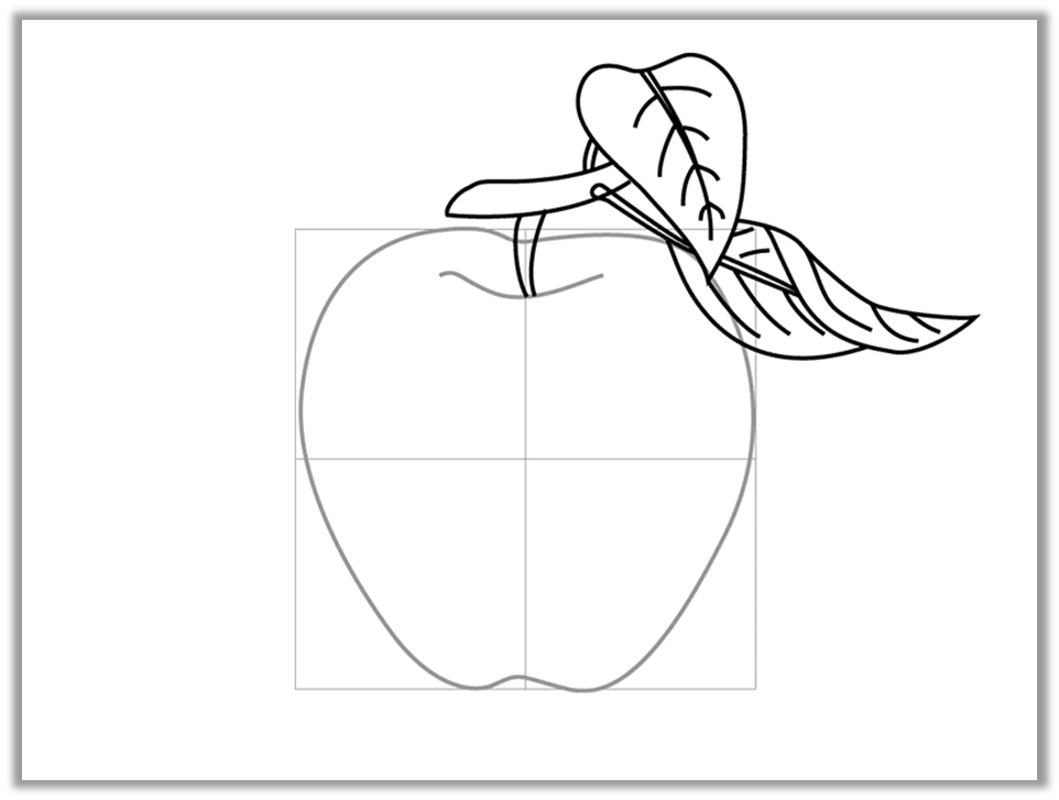 Как нарисовать яблоко | Рисунок яблока карандашом, поэтапно