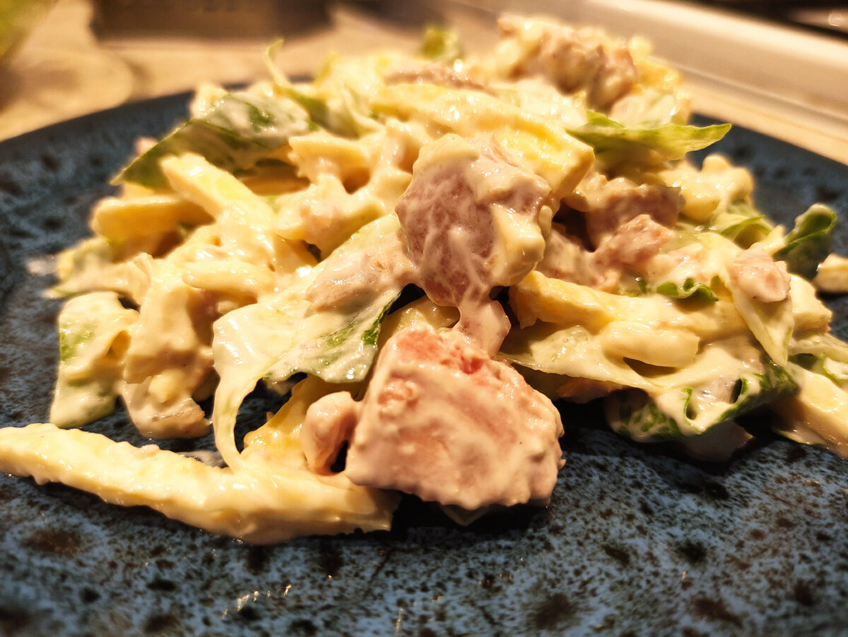 Салат из тунца (фото автора) 