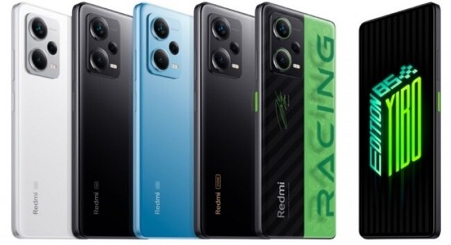 Варианты расцветки Redmi Note 12 Pro+