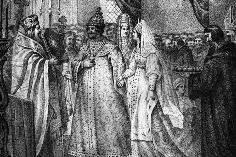 Мгер Абегян. «Венчание Ивана III с византийской царевной Софьей»