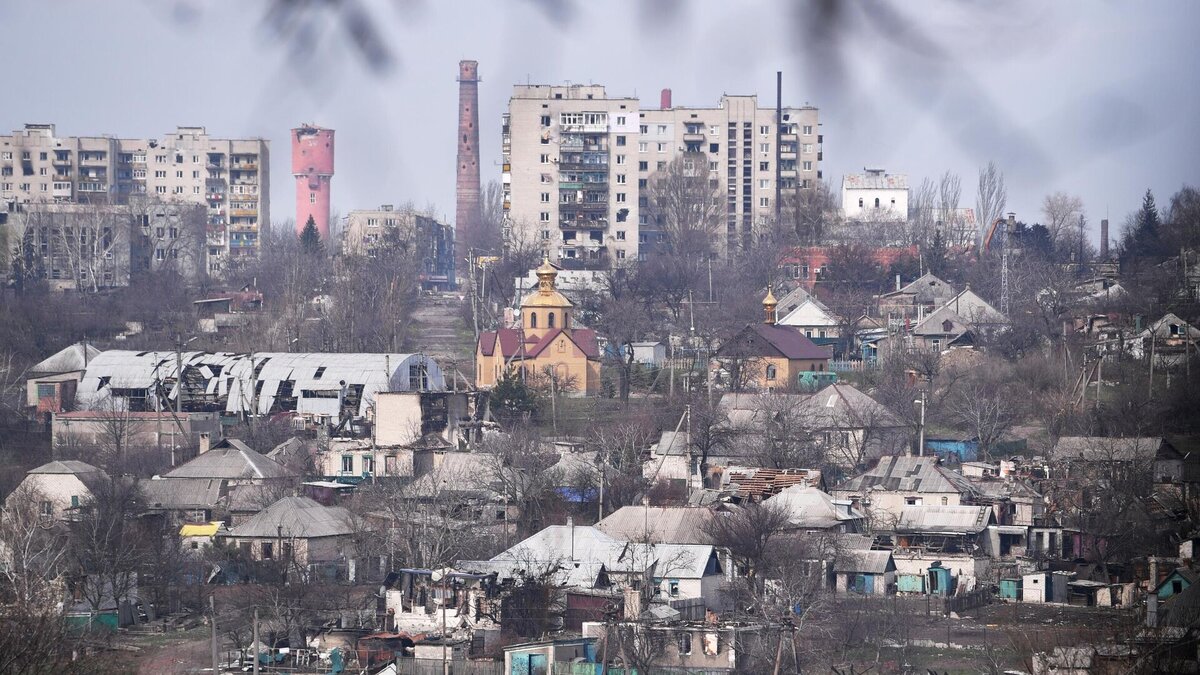 Это город Попасная, который не подлежит восстановлению.