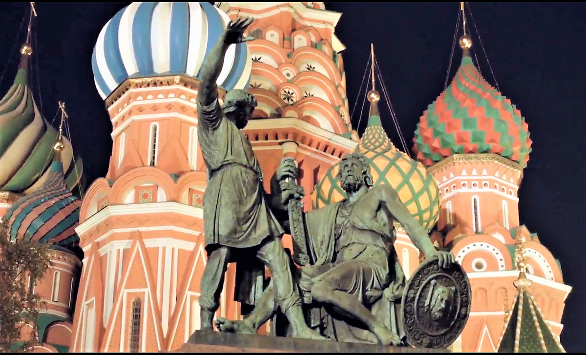 Памятник Минину и Пожарскому, архитектор Иван Мартос, 1818 год