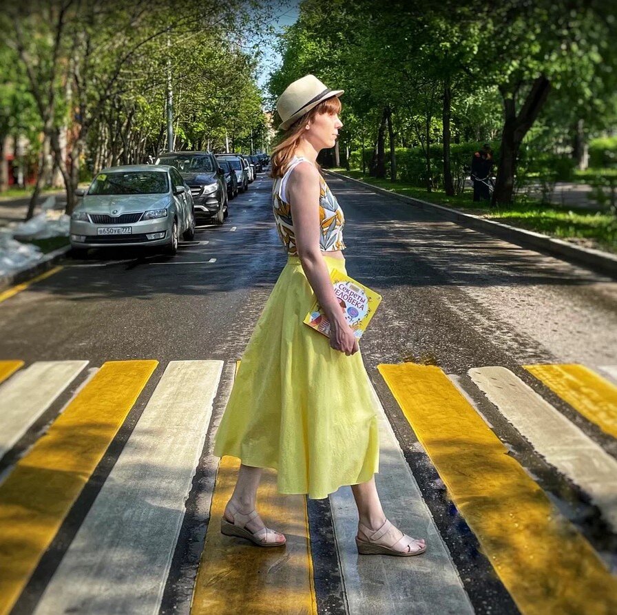 Писателя можно встретить на улице нашего города (фото из личного архива А. Хачатуровой)