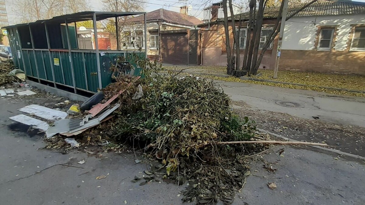     Огромные свалки мусора скопились возле контейнерных площадок на 16-й Линия 32/34 в Нахичевани. Их никто не убирает, сообщили RostovGazeta местные жители.