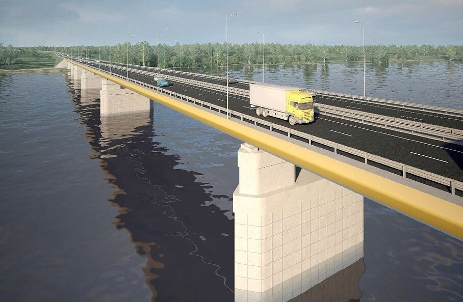    В феврале 2026 года в Югре начнется эксплуатация нового моста через Обь