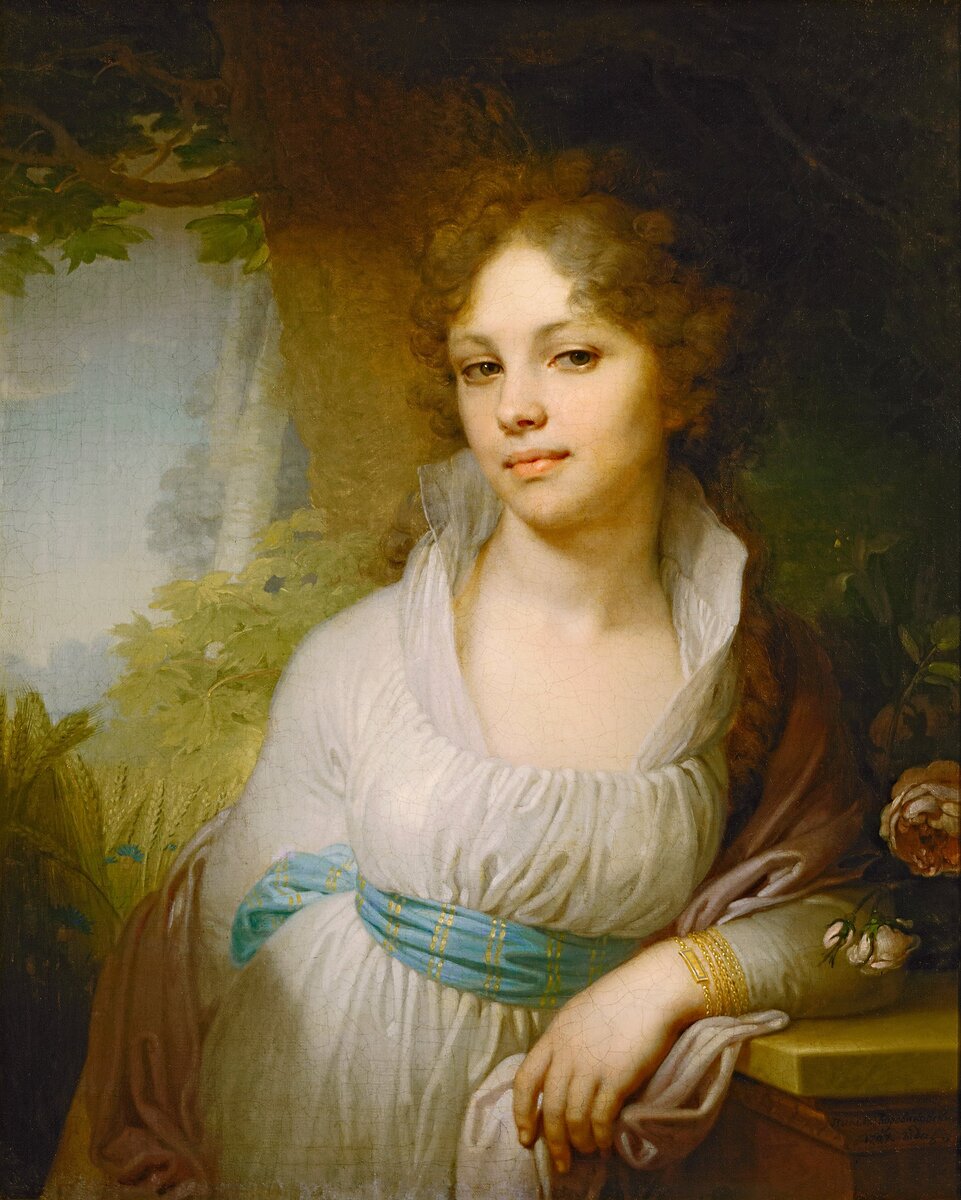 "Портрет Марии Лопухиной", 1797