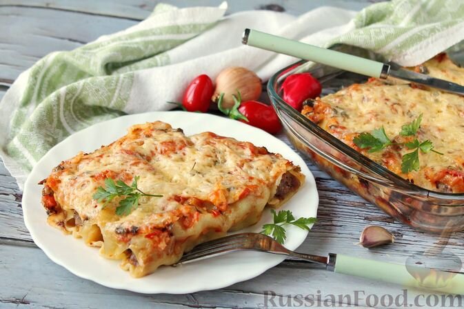 Макароны со свининой – пошаговый рецепт приготовления с фото