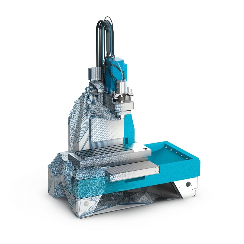 Разработка станка с помощью генеративного дизайна 