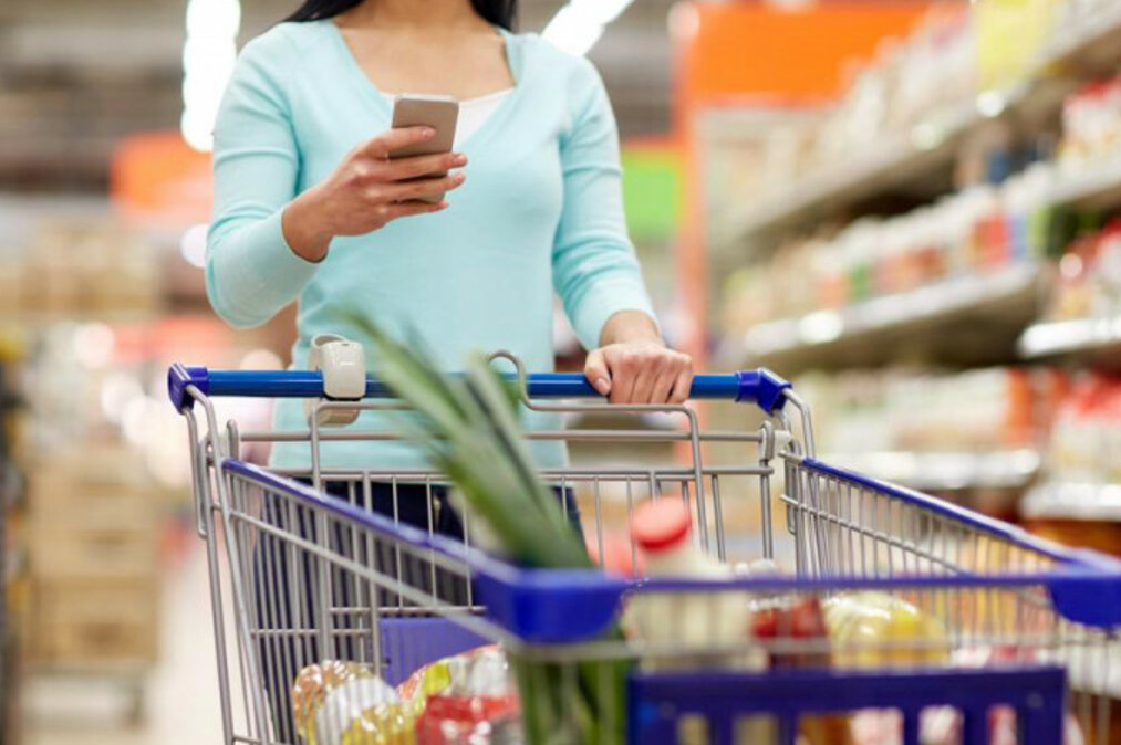 Покупки в супермаркете