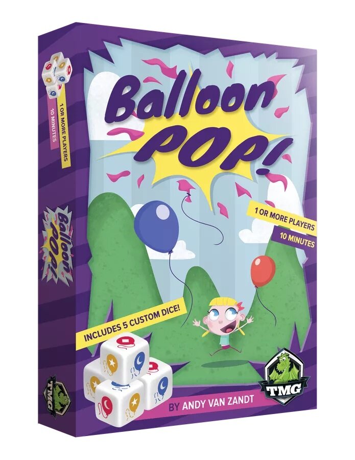 Коробка настольной игры Balloon Pop!